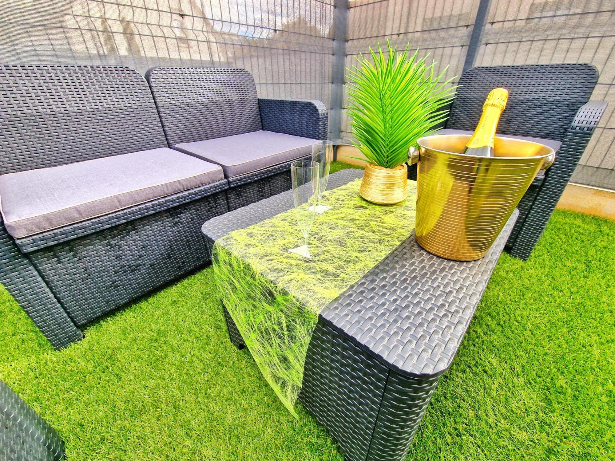Relax Spa-4 Pers-Jacuzzi-Parking-Jardin-Clim-Colmar Muntzenheim Buitenkant foto